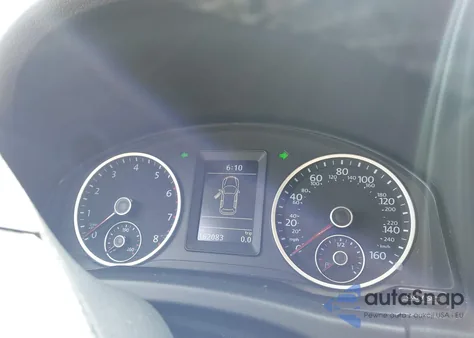 2014 Volkswagen Tiguan Se from USA, damaged, VIN WVGAV3AX8EW542675